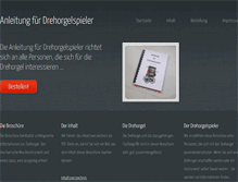 Tablet Screenshot of drehorgelanleitung.de